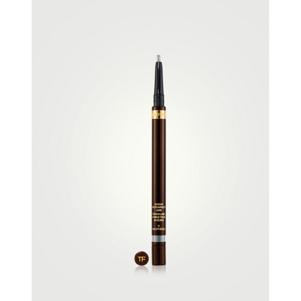 TOM FORD NEW Emotionproof Eye Liner Mechanic Pencil Sharpener Discotheque Silver